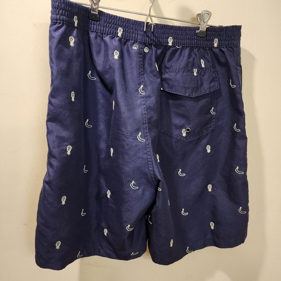 Trunks Surf and Swim Co. Nave Blur banana pinapple print swimmer short M - Picture 5 of 11